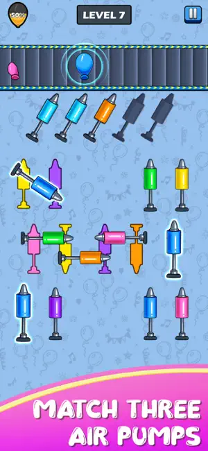 Balloon Fill: Color Match ASMR screenshot 3