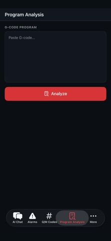 CNC Assistant AI iPhone screenshot