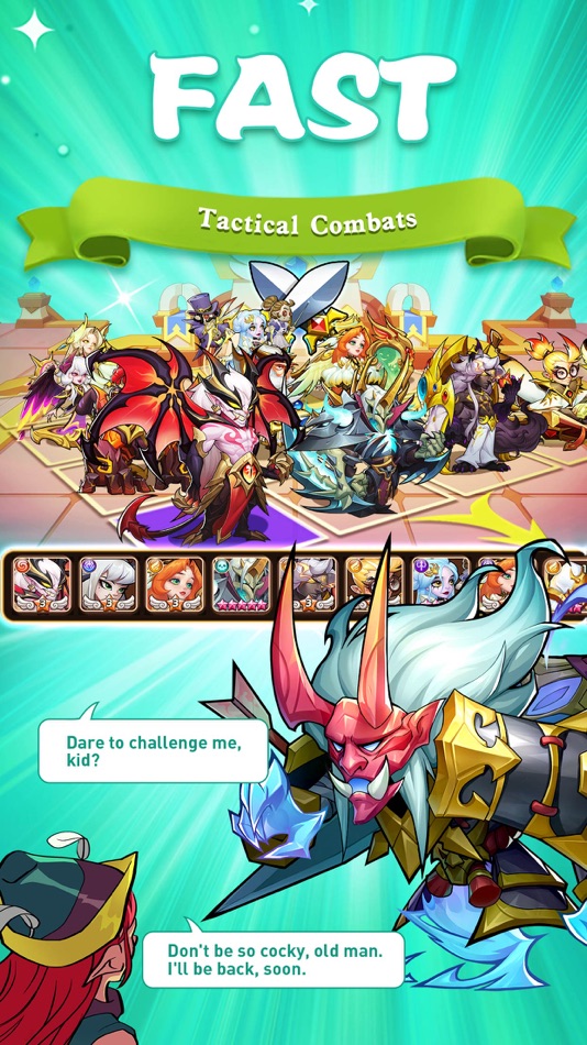 #3. Idle Heroes - Idle Games (iOS) Bởi: DHGames Limited
