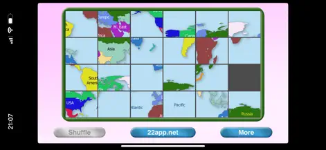 World Map Puzzle - Games App | MWM