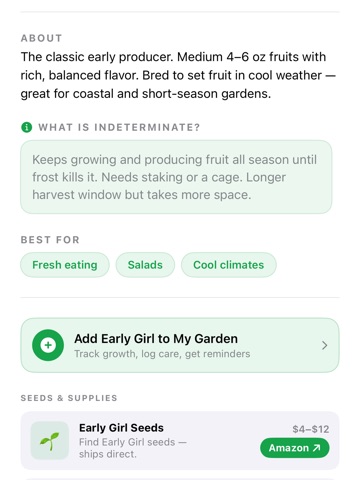 Furrow Garden & Plant ID iPad screenshot