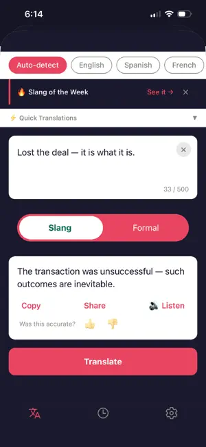 LingualShift: Language Shifter screenshot 1