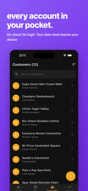Beekon: Sales Rep Notebook screenshot 2