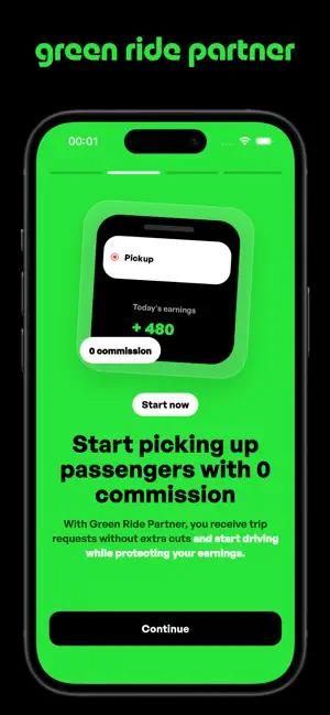 Green Ride Partner screenshot 2
