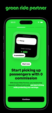 Green Ride Partner Screenshot 2 of 9