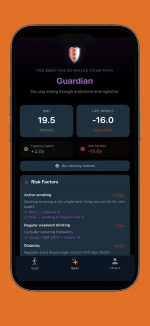 UMAIA screenshot 2
