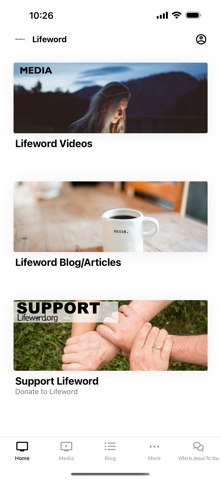 Lifeword app screenshot