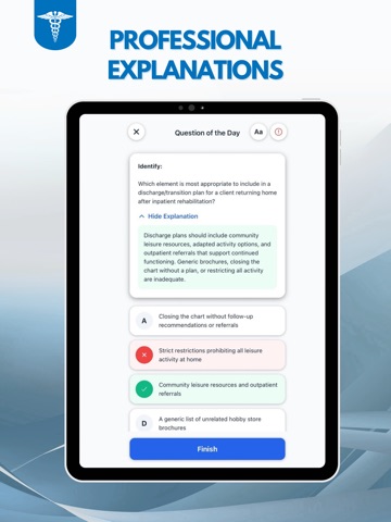 NCTRC CTRS Exam Prep 2026 iPad screenshot
