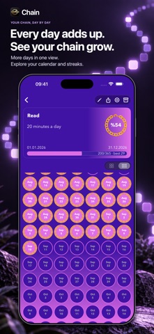 Chain: Habit Tracker & Streak Screenshot 4 of 6