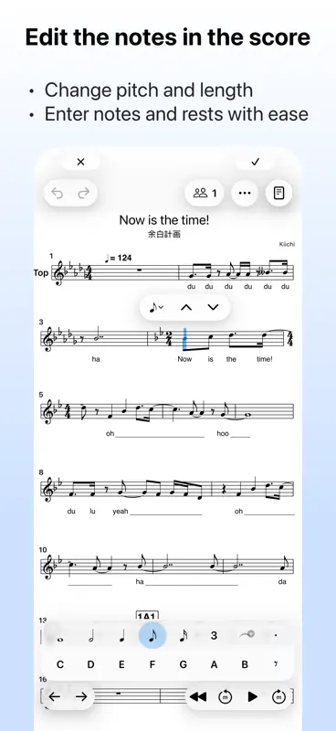 folino - Score Editor & Player screenshot 2 of 8