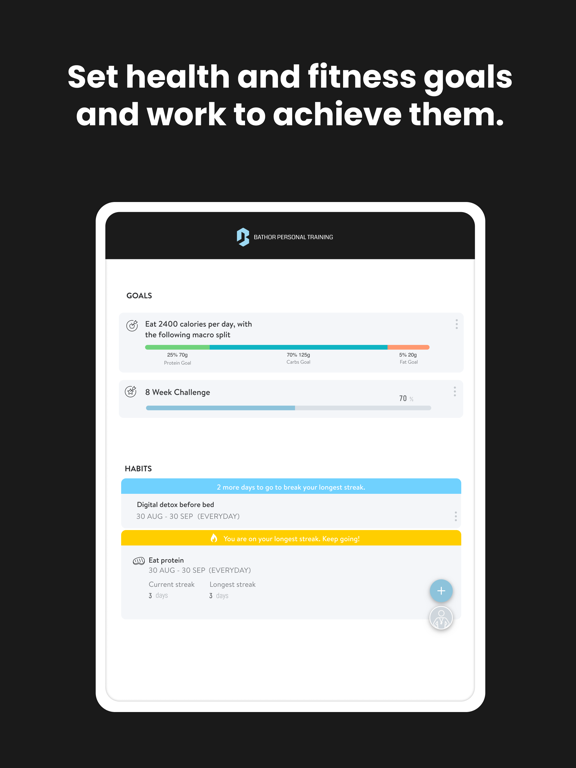 Screenshot #5 pour Bathor Personal Training