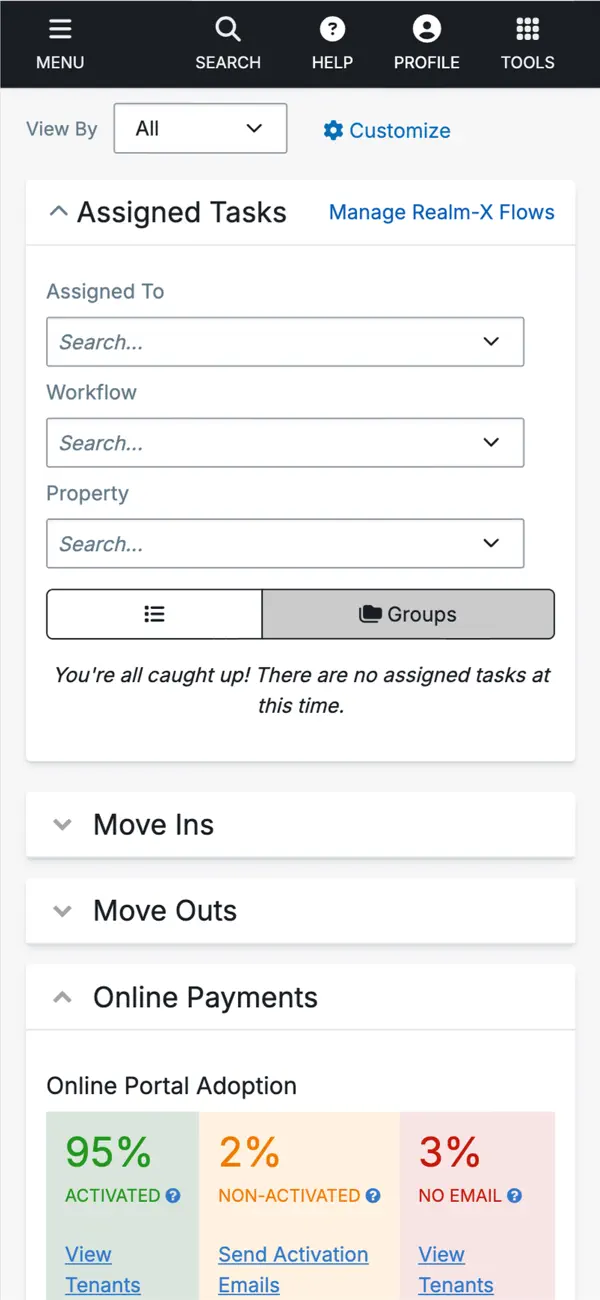 Screenshot #1 pour AppFolio Property Manager