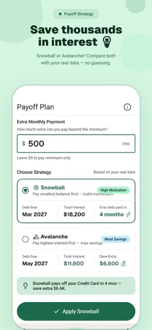 Debt Payoff X screenshot 2