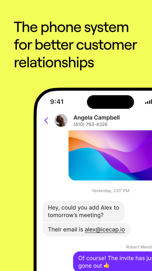 #1. Quo (formerly OpenPhone) (iOS) โดย: OpenPhone Technologies Inc
