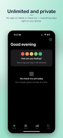 My Mood Mosaic iPhone screenshot