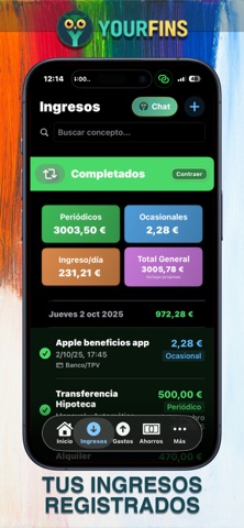 Yourfins screenshot