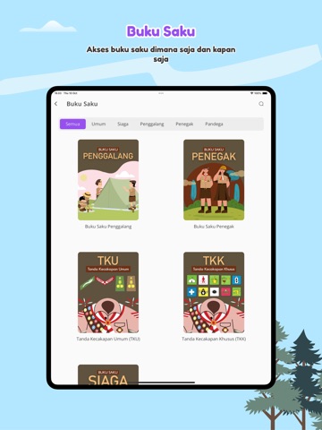 AyoPramuka Kwarnas iPad screenshot 2