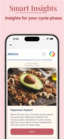 Lady Assist: Cycle & Health screenshot