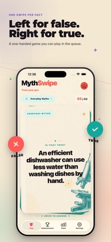 MythSwipe - True or False Quiz screenshot 2