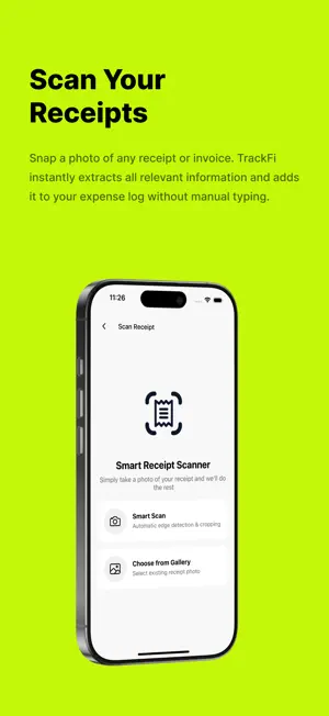 TrackFi | AI Expense Tracker screenshot 3