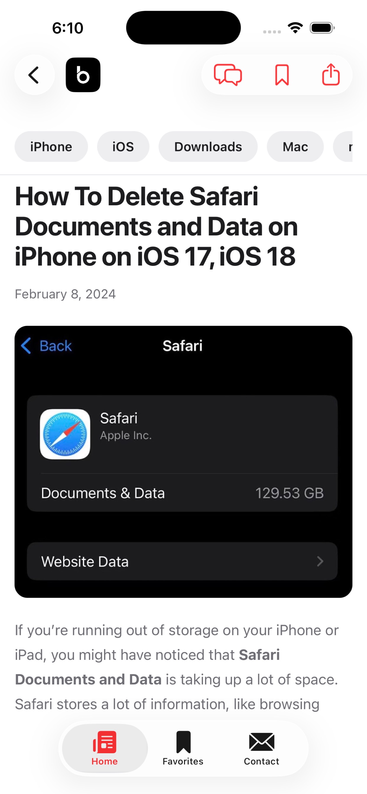 Screenshot 5 of AppleBlog