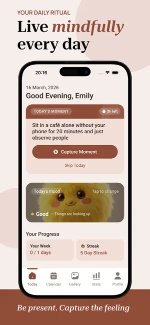 Mira - Reflect & Photo Journal screenshot 1