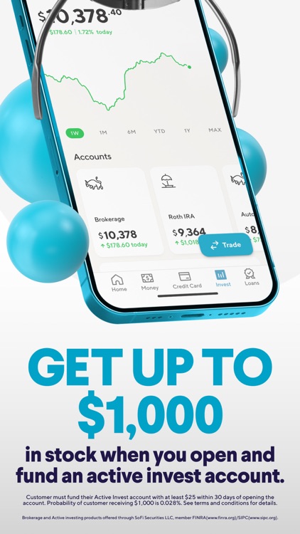 SoFi: Bank, Invest & Loans screenshot-3