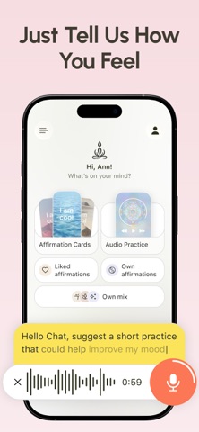 Ama: Audio Guided Affirmations screenshot