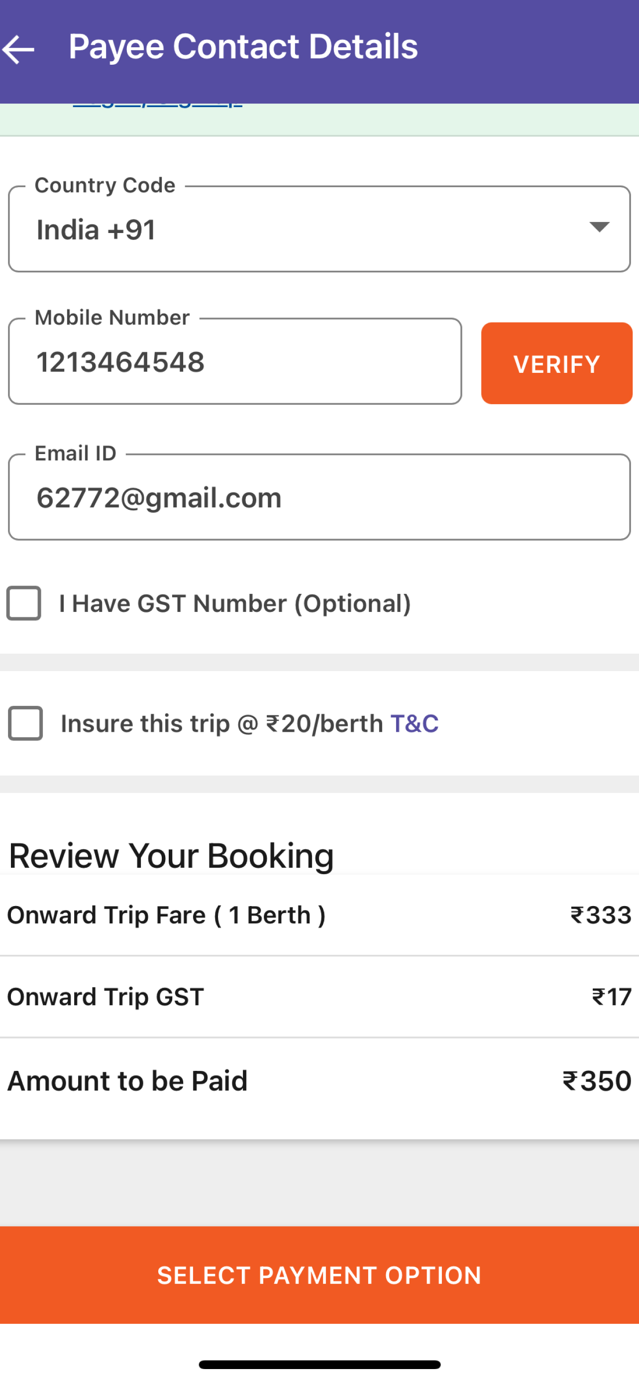 Priya Bus Service screenshot 9