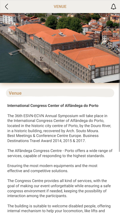 36th ESVN-ECVN Symposium Screenshot