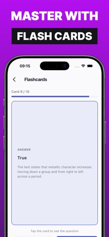 Quiz & Flashcard Maker QuizSis iPhone screenshot