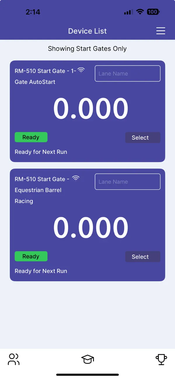 Screenshot #2 pour ArenaGear Sports Timer