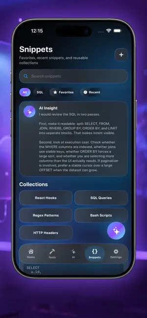 One Dev Tools iPhone screenshot 6