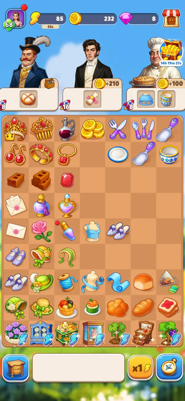 #6. Queen’s Letter: Merge & Story (iOS) Av: PLAYHARD