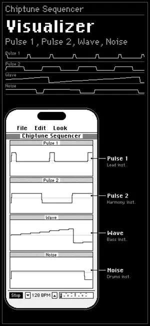 Chiptune Sequencer - C.H.I.P. screenshot 1