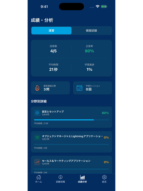 Screenshot #6 pour Salesforce認定アドミニストレーター試験対策