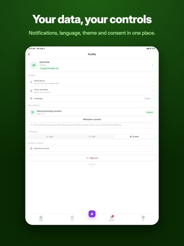 App screenshot