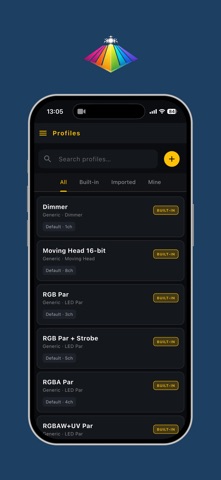 KromaDMX iPhone screenshot