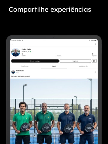 Tweener: Tennis, BT & Padel iPad screenshot 3