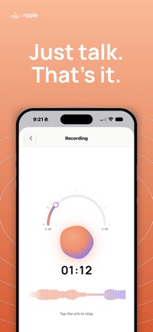 Ripple: AI Voice Journal Screenshot 2 of 10