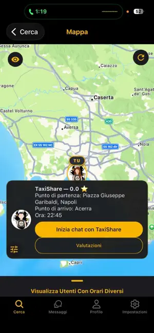 TaxiShareApp screenshot 3