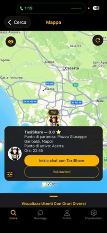 TaxiShareApp Screenshot 3 of 10
