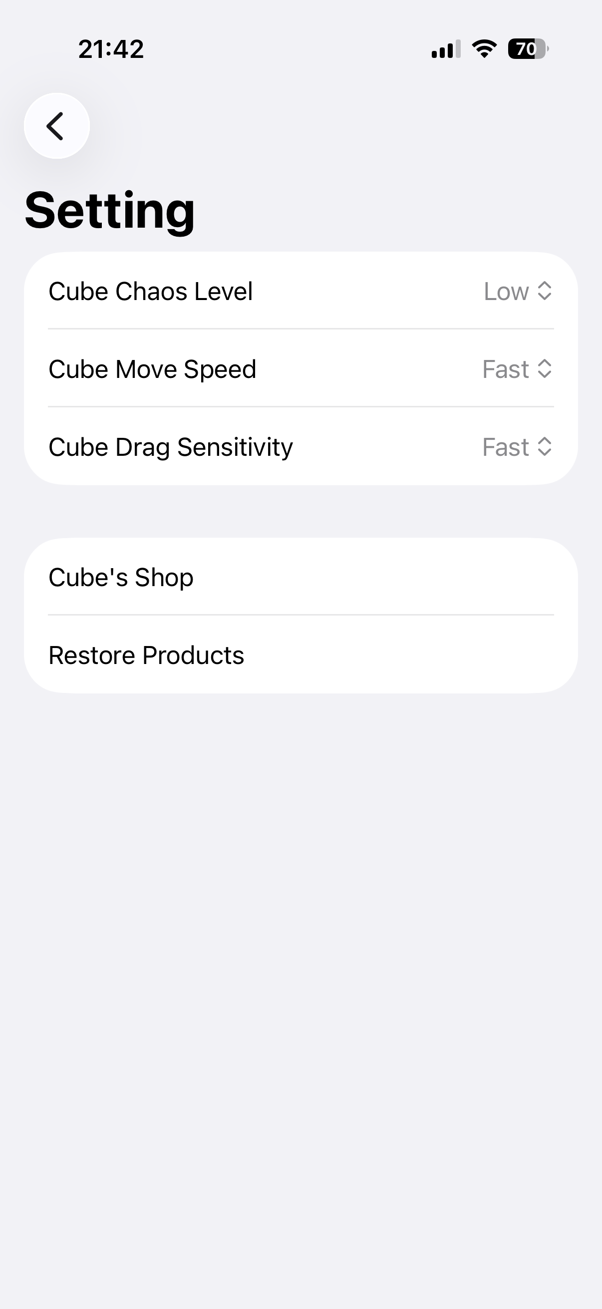 FingerCubes – sleek, compact