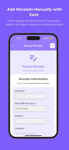 Manage Receipt:Expense Tracker Screenshot 4 of 4