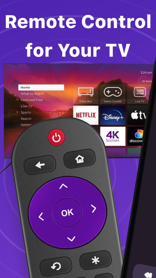#1. Remote Control for Roka TV (iOS) 来自: AppLiks Sp. z O.O.