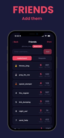 DumpTime screenshot