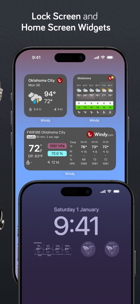 Windy.com - Instant Glance Widgets