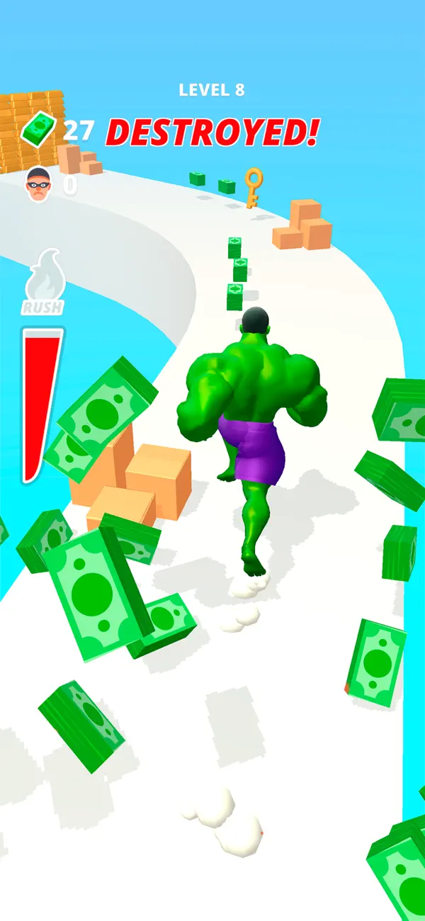 Screenshot #2 pour Muscle Rush - jeu de Course