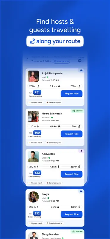 Hopr: Carpool, Ride Share App screenshot 4 of 8