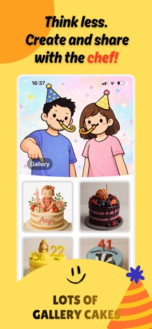 WishCake screenshot